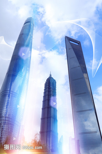 城市科技上海金融中心建筑